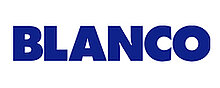 BLANCO Logo für Küchenausstattung BLANCO Logo in blauer Schrift als Marke für Spülen und Küchenarmaturen